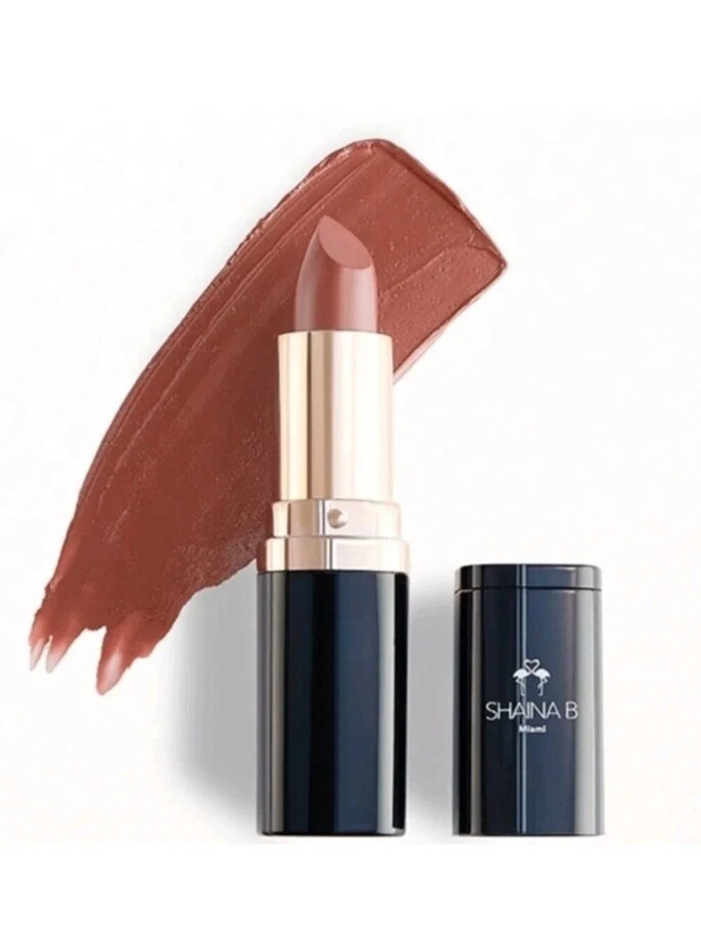 Shaina B. Miami Spice Satin Lipstick .1 Oz